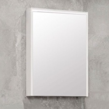 Зеркало-шкаф Акватон Стоун 60 белый глянец, с подсветкой